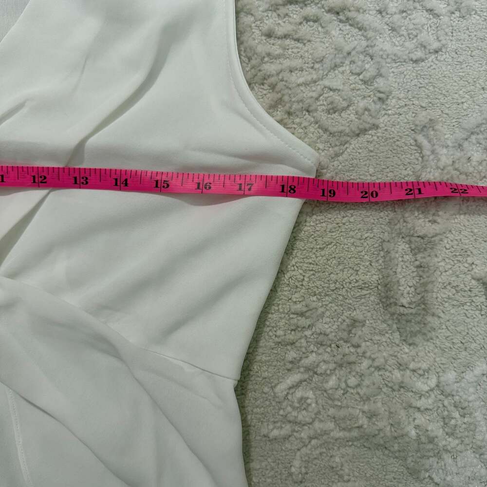 Soft Surroundings Enka Tank Blouse White - Picture 5 of 7